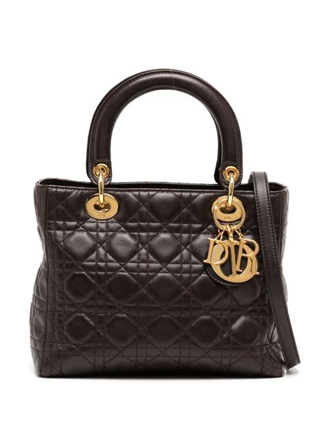 dior used bags|pre owned lady dior bag.